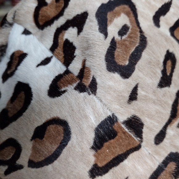 ERIC JAVITS FUR BERET LEOPARD PRINT. - Picture 9 of 10